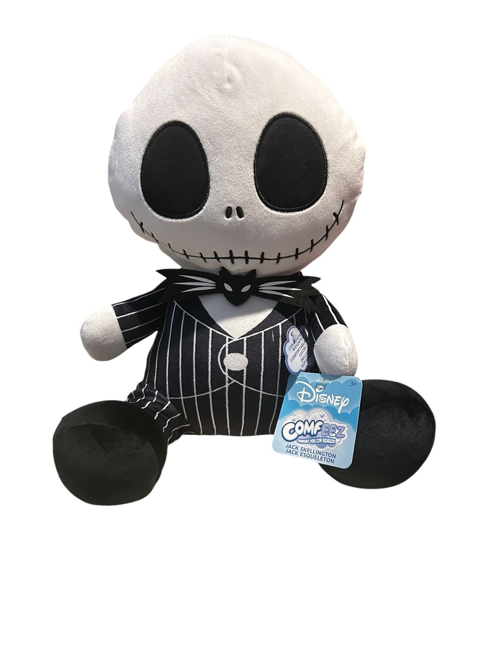 Disney Comfeez Jack Skellington Weighted Plush Nightmare Before Christmas NWT